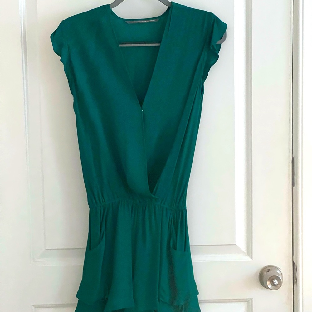 Twelfth Street by Cynthia Vincent Ruffle Flutter Romper